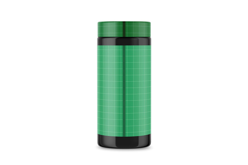 Plastic Protein Jar Mockup 4897060
