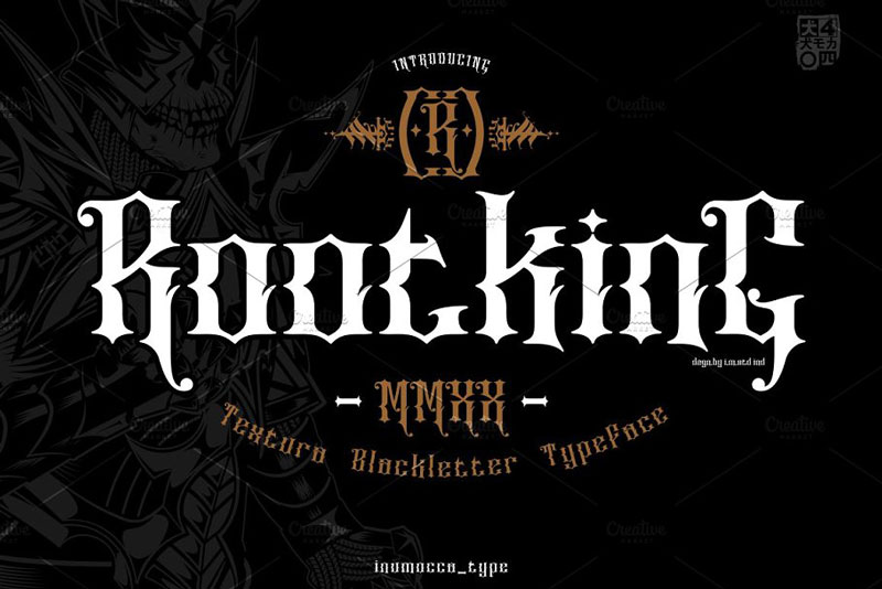 ROOTKING Stunning Blackletter Fonts 4942092