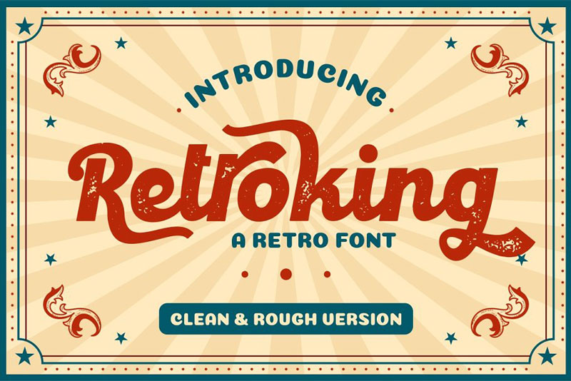 Retroking Retro Font