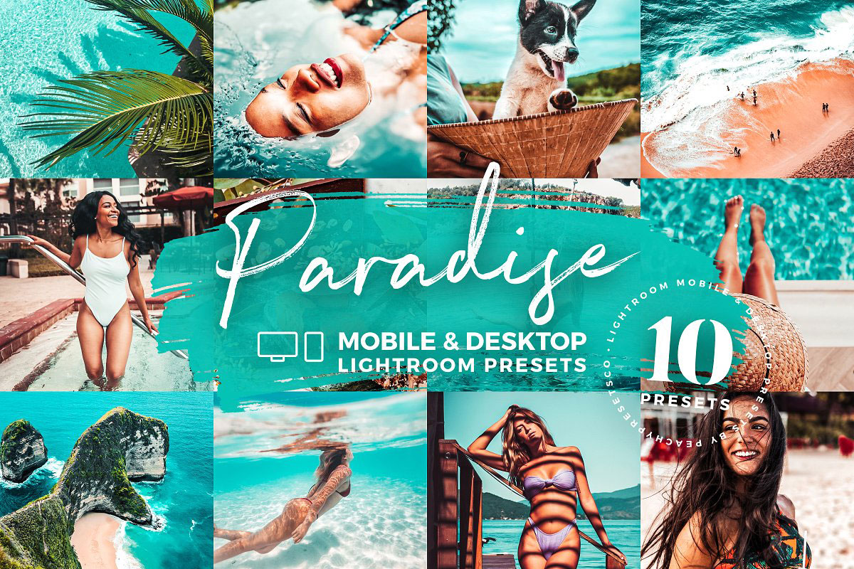 10 Paradise Lightroom Mobile Presets 5143083