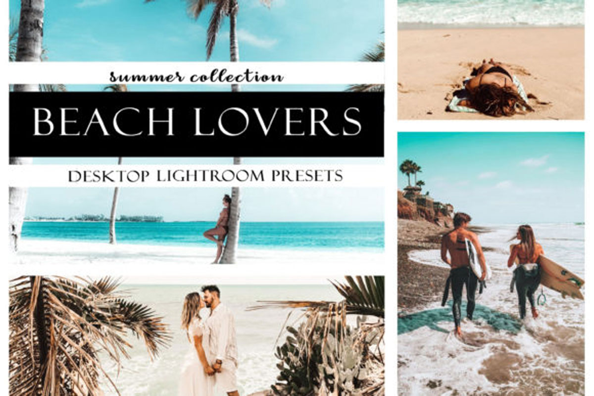 Beach Lovers Desktop Lightroom Presets 4545755