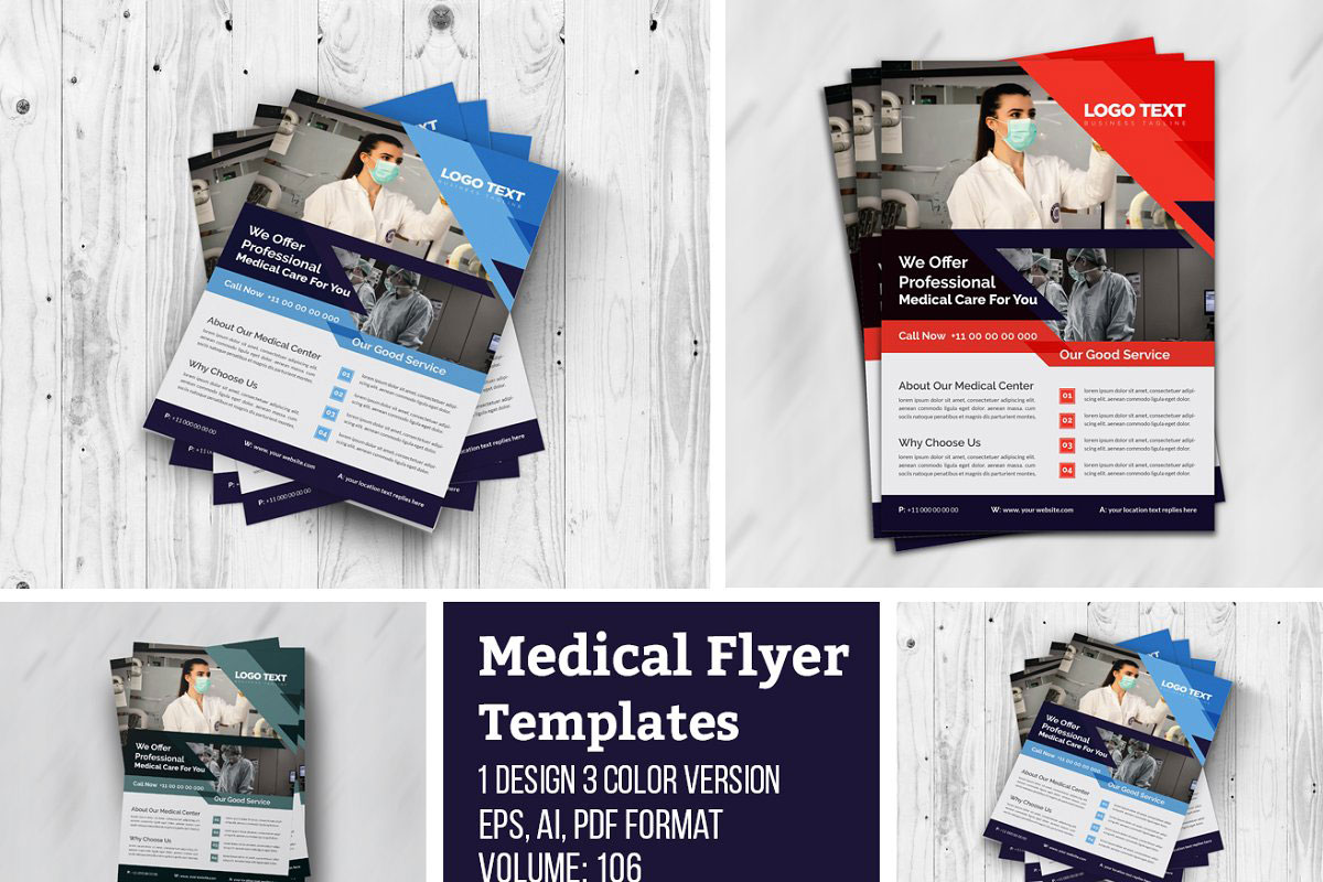 Creative Medical Health Care Flyer 4964484