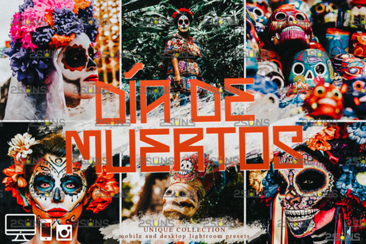 Dia De Muertos Halloween Presets 4541268
