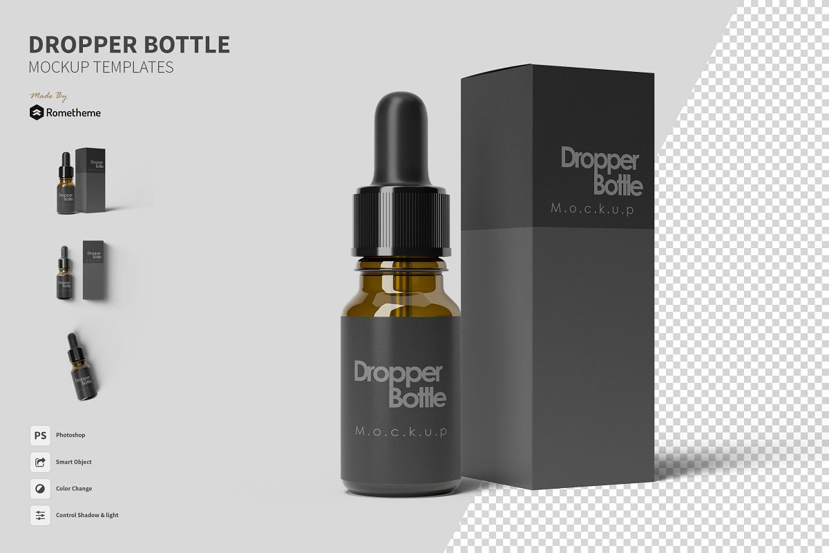 Dropper Bottle Mockup 4885018