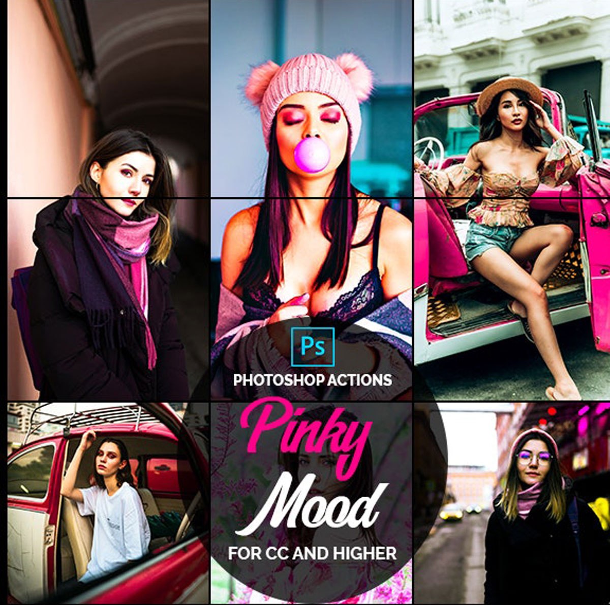 GraphicRiver - Pinky Mood - Photoshop Actions 26407664
