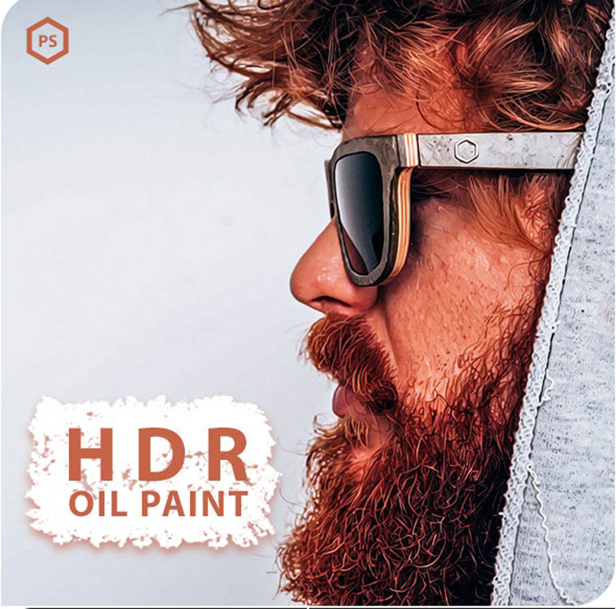 HDR Oil Paint Photoshop Action 26478208