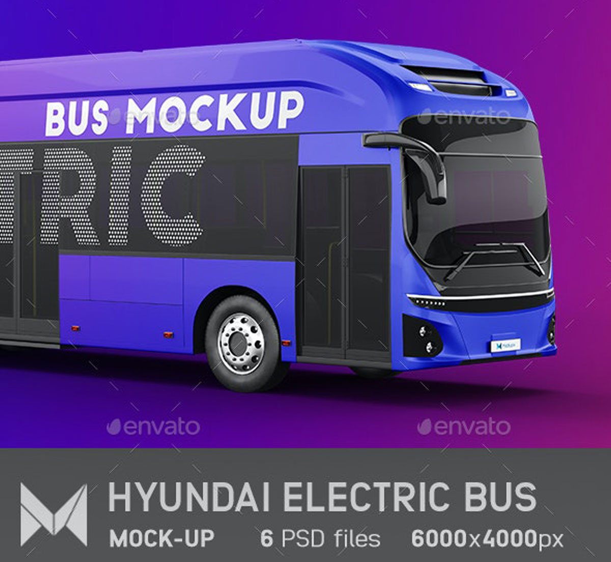Hyundai Electric City Bus Mockup 27476773