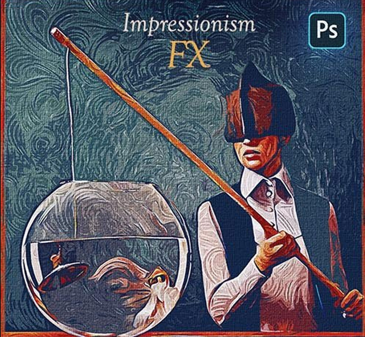 Impressionism Paint FX - Photoshop Add-On 27734189