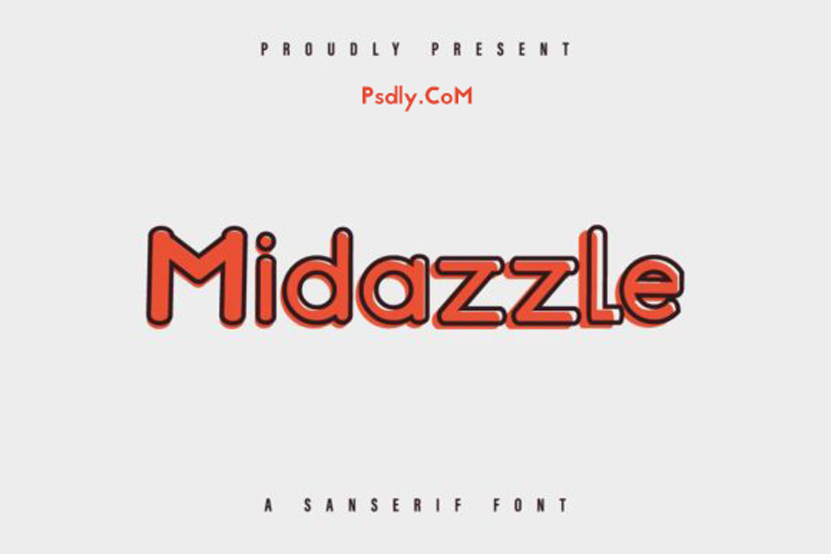 Midazzle Font