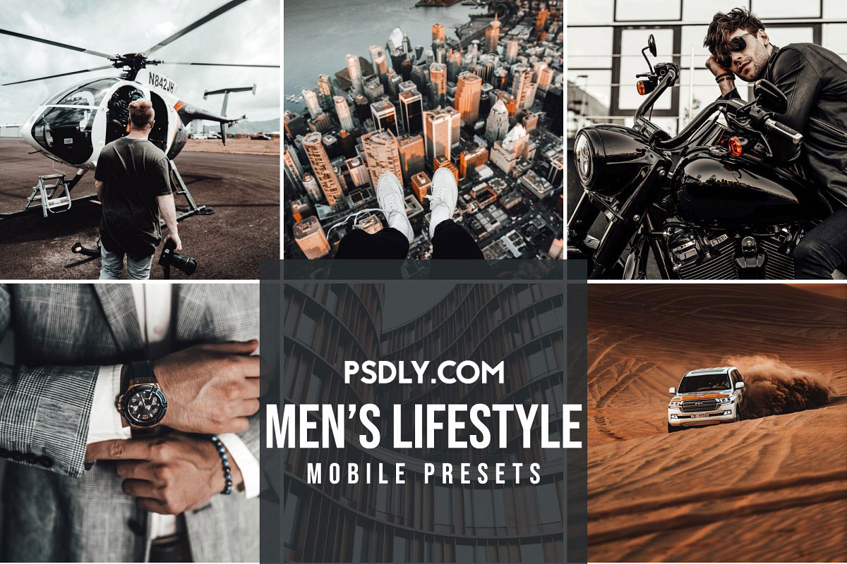 Mobile Lightroom Preset MEN'S LIFE 5054028