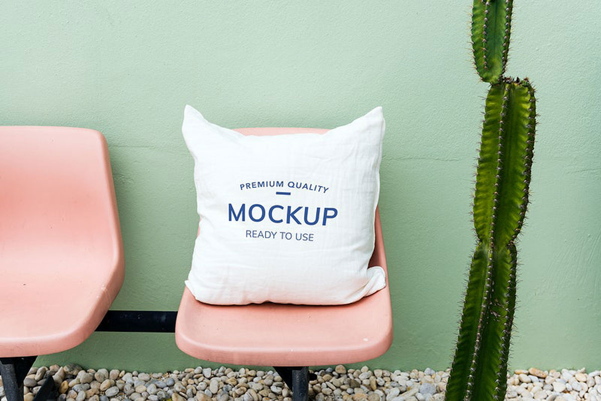 Mockup design space on cushion pillow - 295958