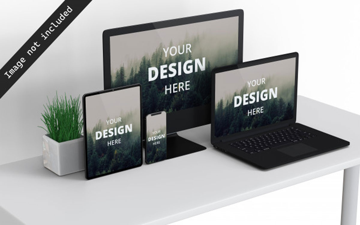 Multi Devices PSD Mockup Free