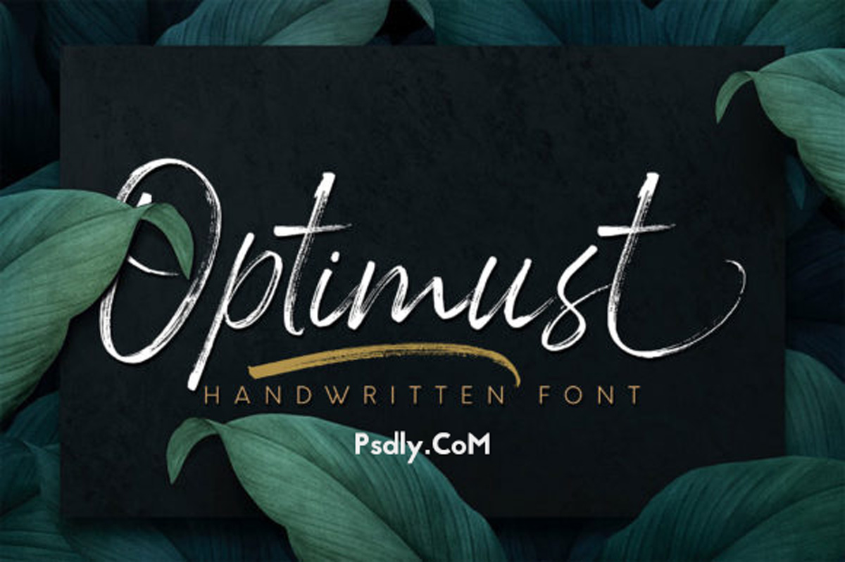 Optimust Font