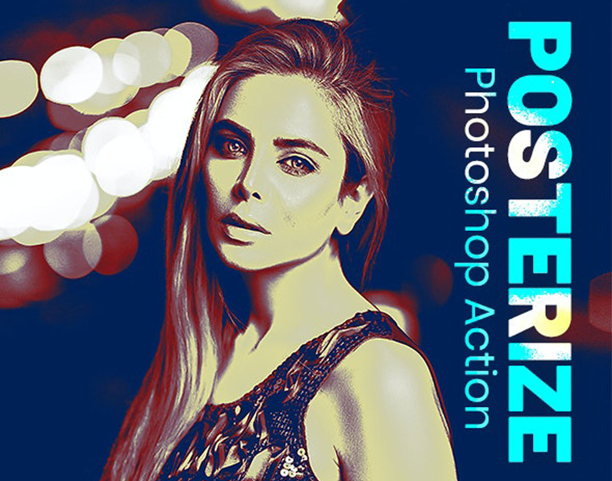 Posterize Photoshop Action 26607751