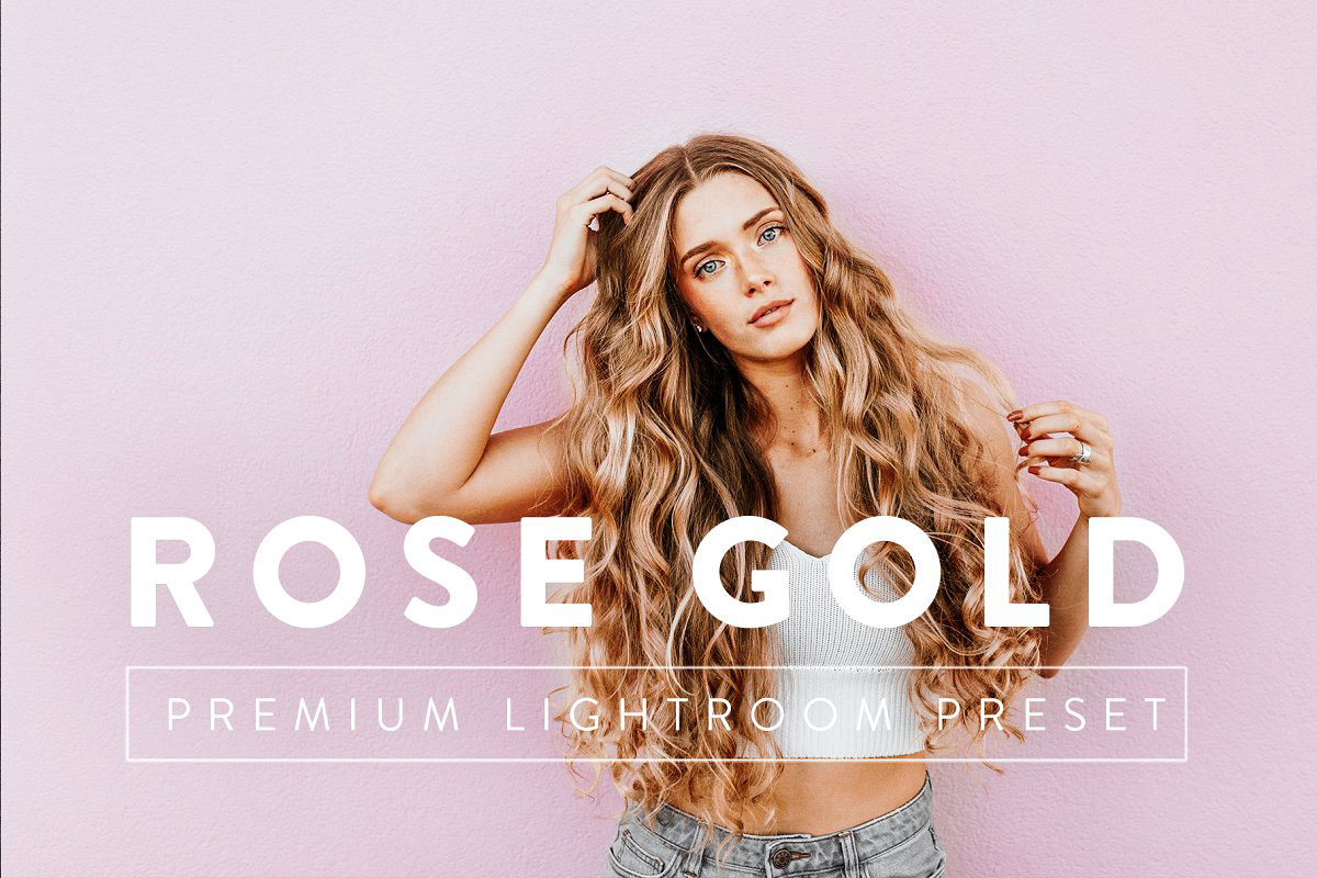 ROSE GOLD Premium Lightroom Preset 5059706