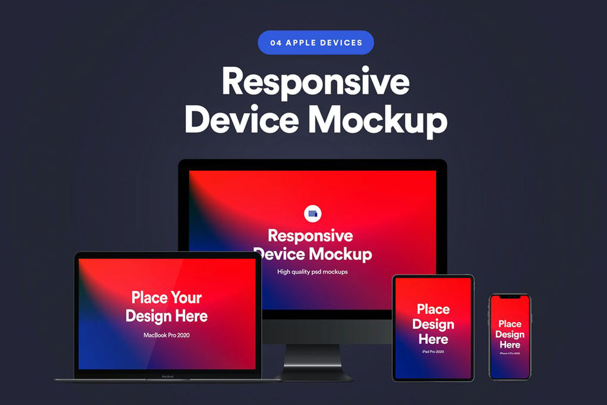 Responsive Device Mockup 4.0 BCA482Z
