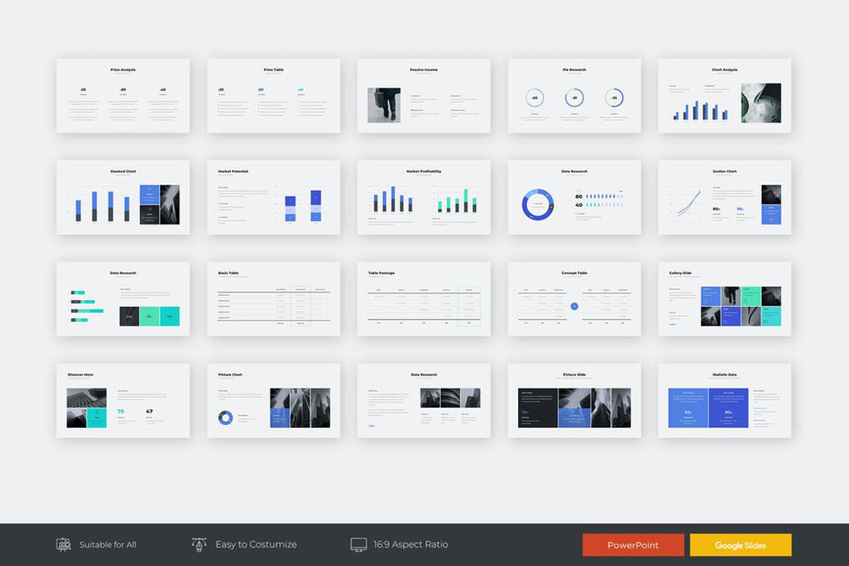STARTUP HAZE Powerpoint Template NX4UPR3