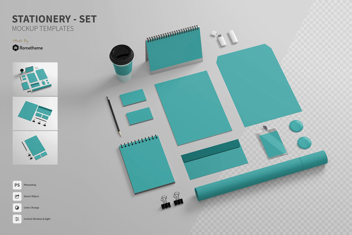 Stationery Mockup 4885071