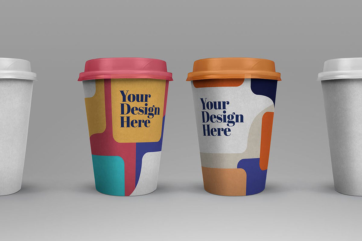 Take out Cup Coffee Mockup