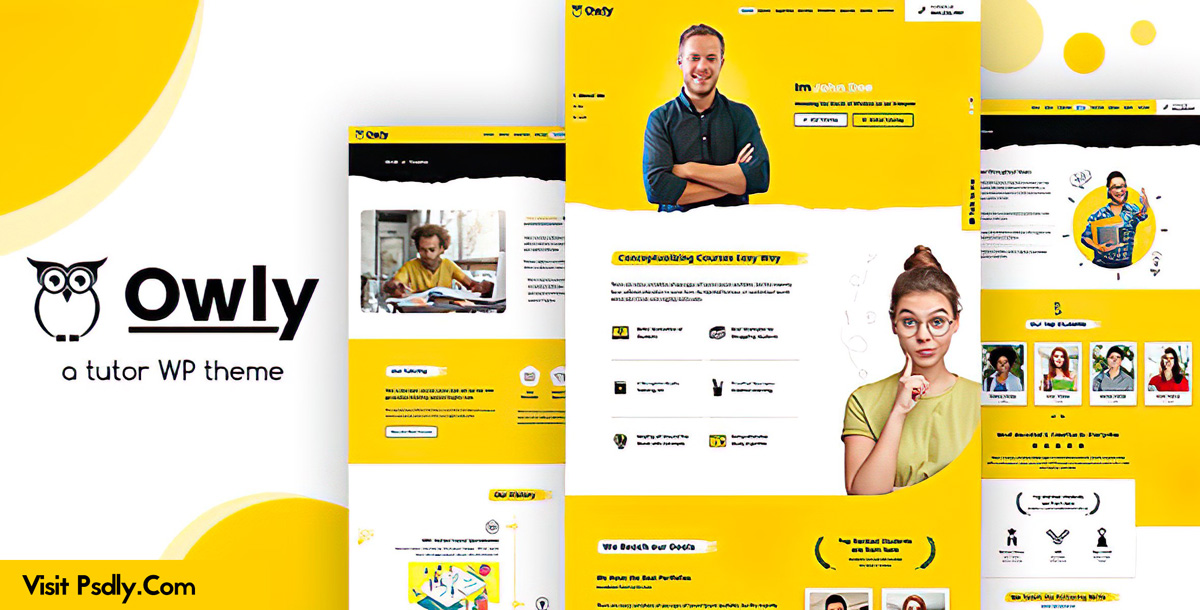ThemeForest - Owly v1.8 - Tutoring & eLearning WP Theme - 23394631