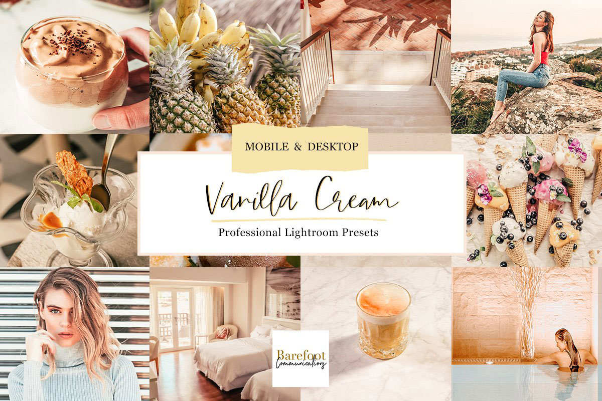 Vanilla Cream Lightroom Presets 4932255