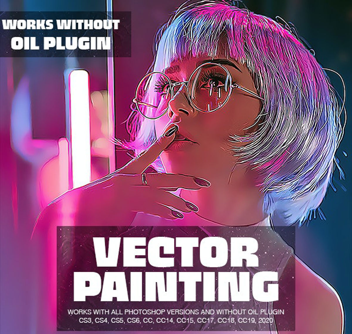 Vector Painting Photoshop Action 26527521