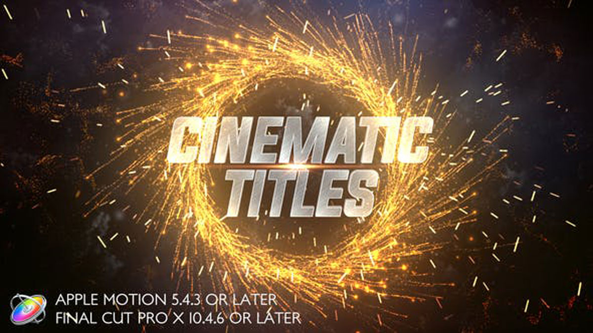 Videohive Cinematic Trailer Titles Apple Motion 27422919