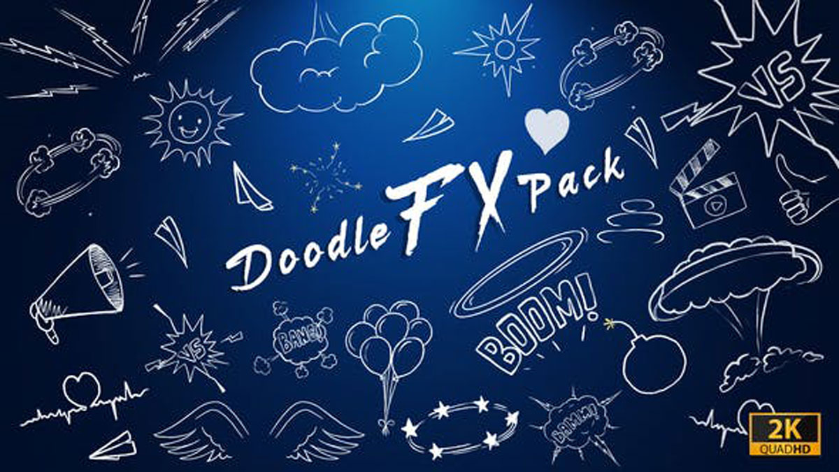 Videohive Doodle Fx Pack 25756545