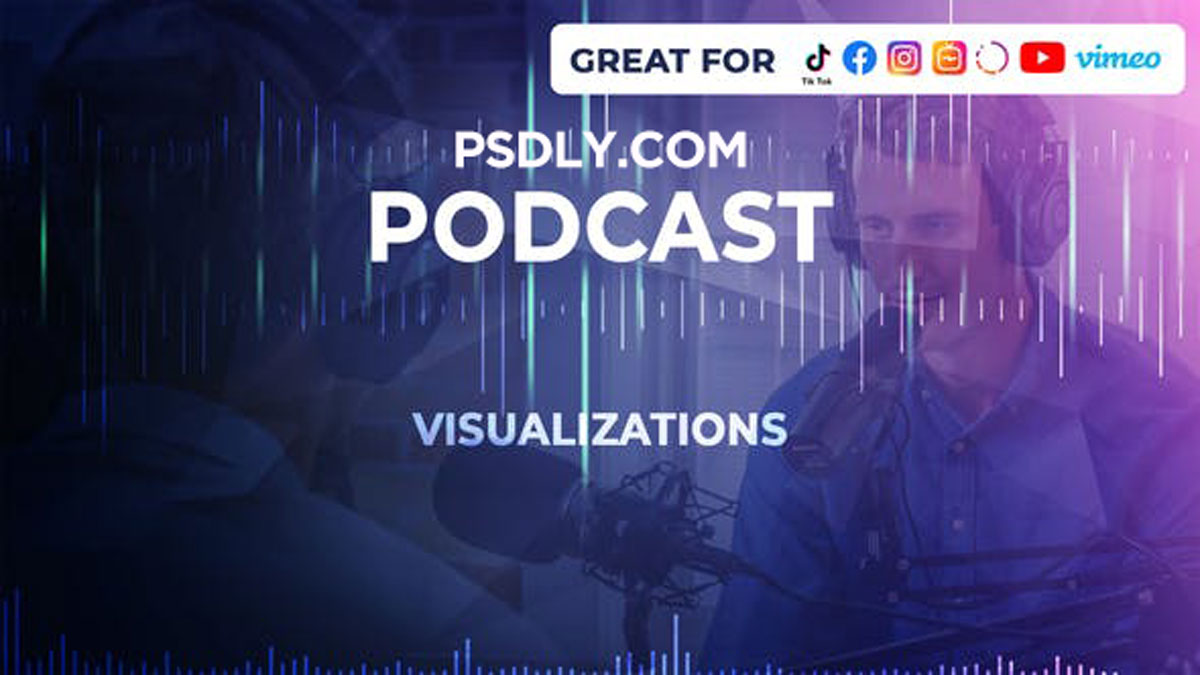 Videohive - Podcast Visualizations - 26390691