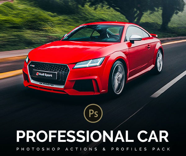 60 Professsional Car Photoshop Actions & Profiles 27828735