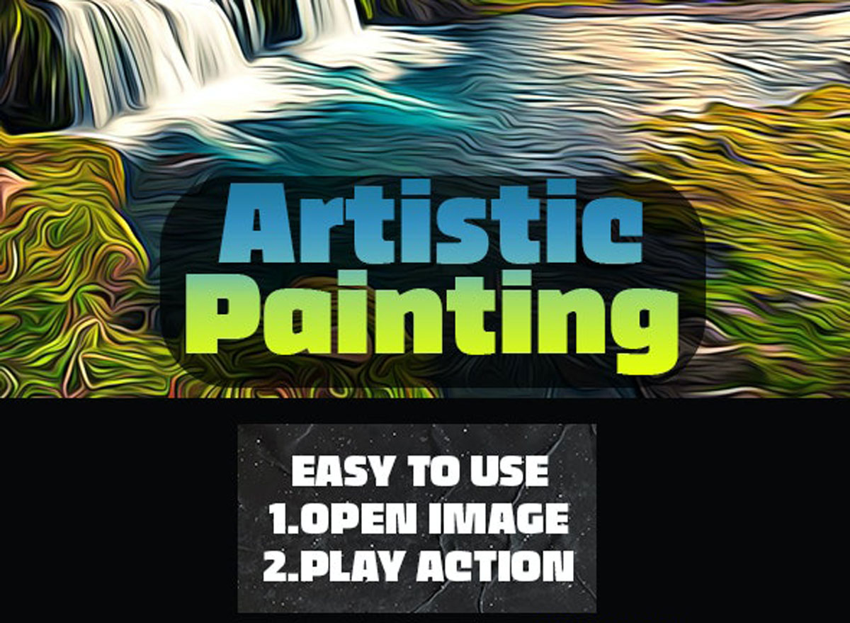 Artistic Painting Photoshop Action 26590064