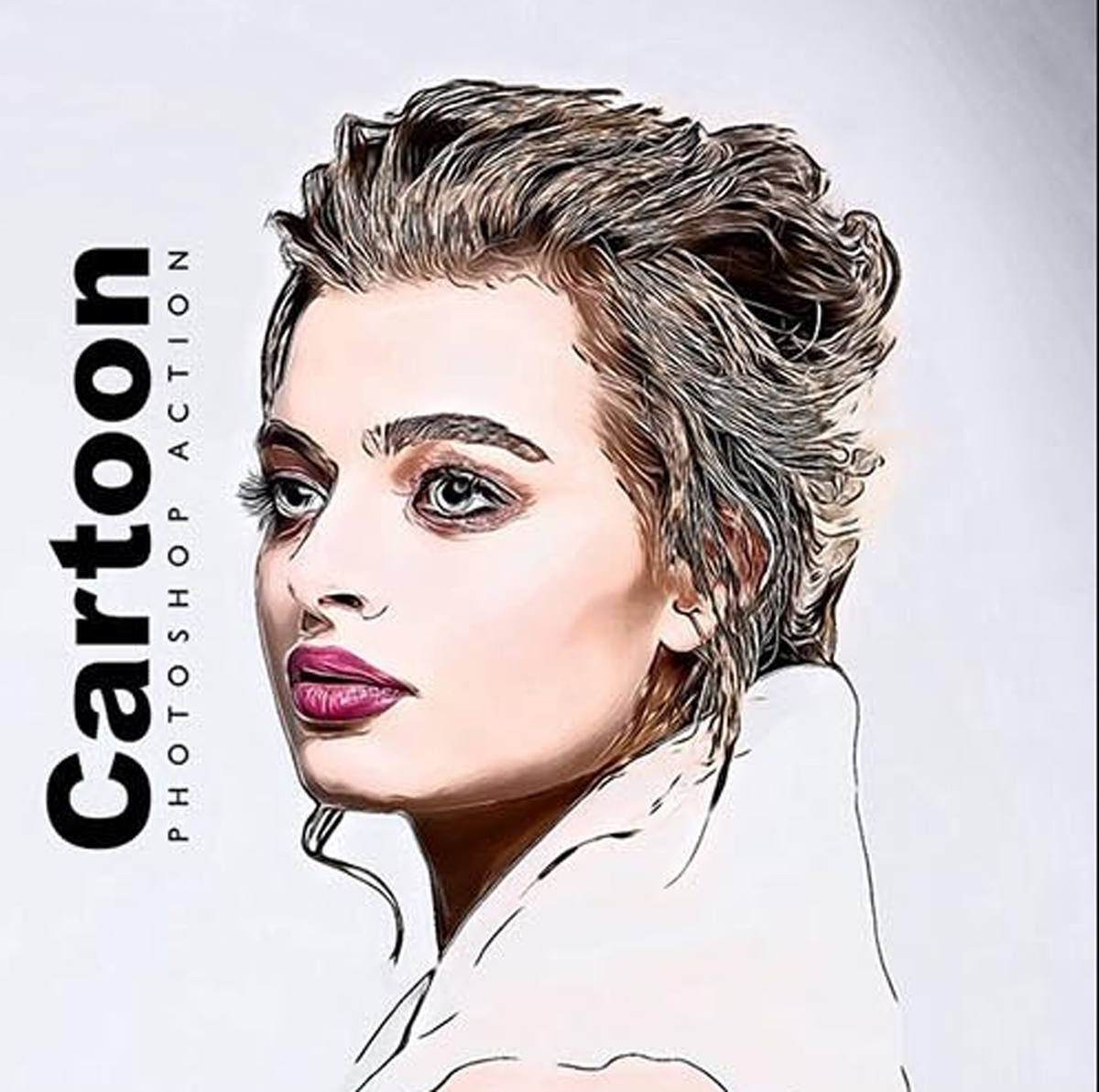 Cartoon - Photoshop Action 26615515