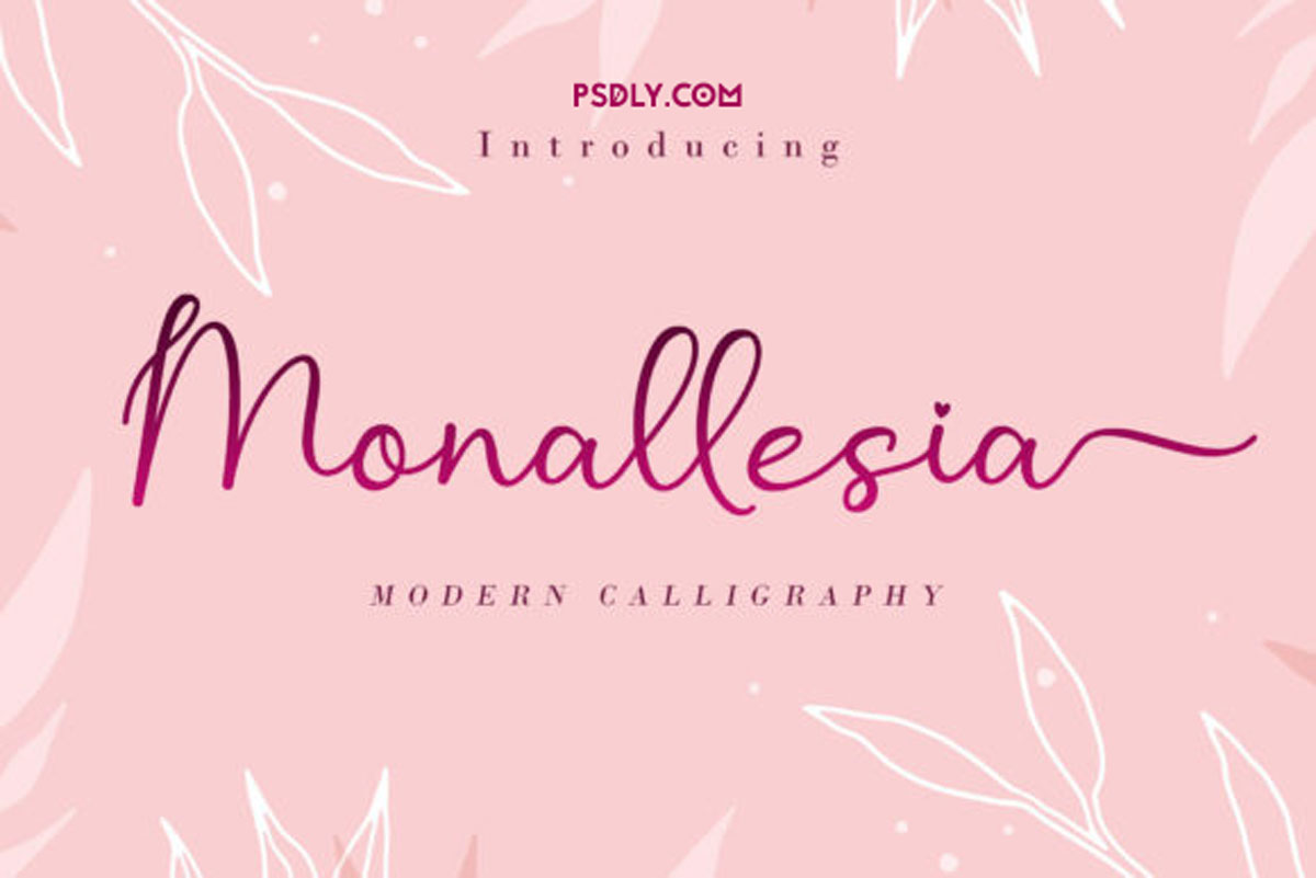 Monallesia Font