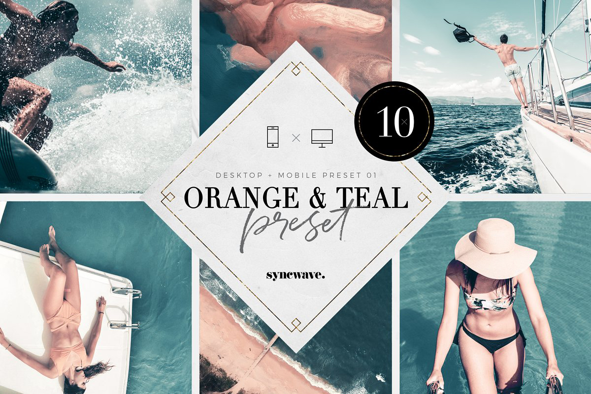 Orange & Teal Lightroom Presets 5251801