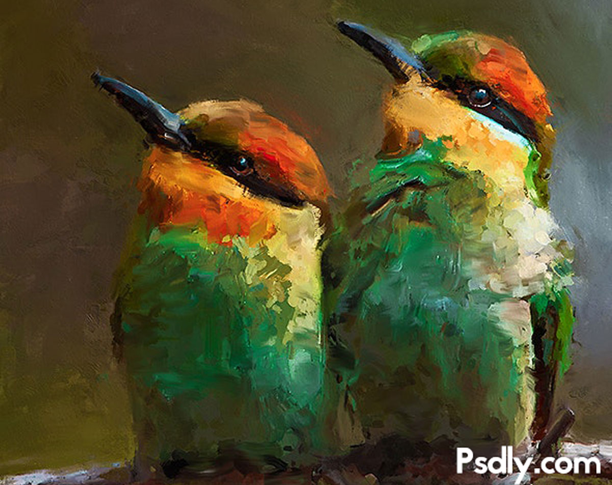 Painted Photoshop Effect 27674056