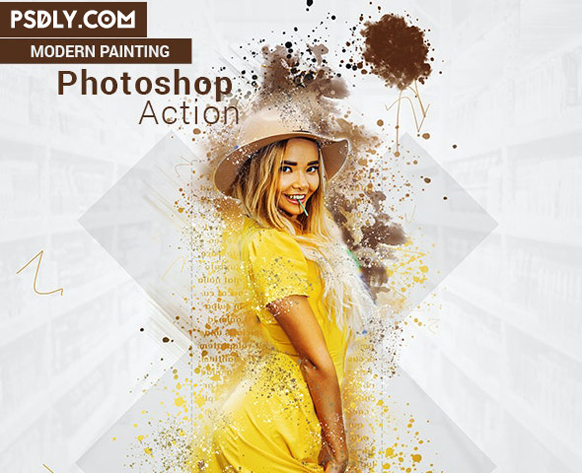 Painting Photoshop Action 27497079
