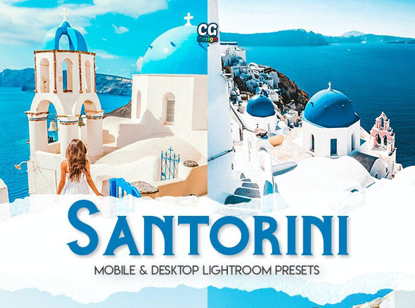 Santorini 15 Premium Lightroom Presets 27933164