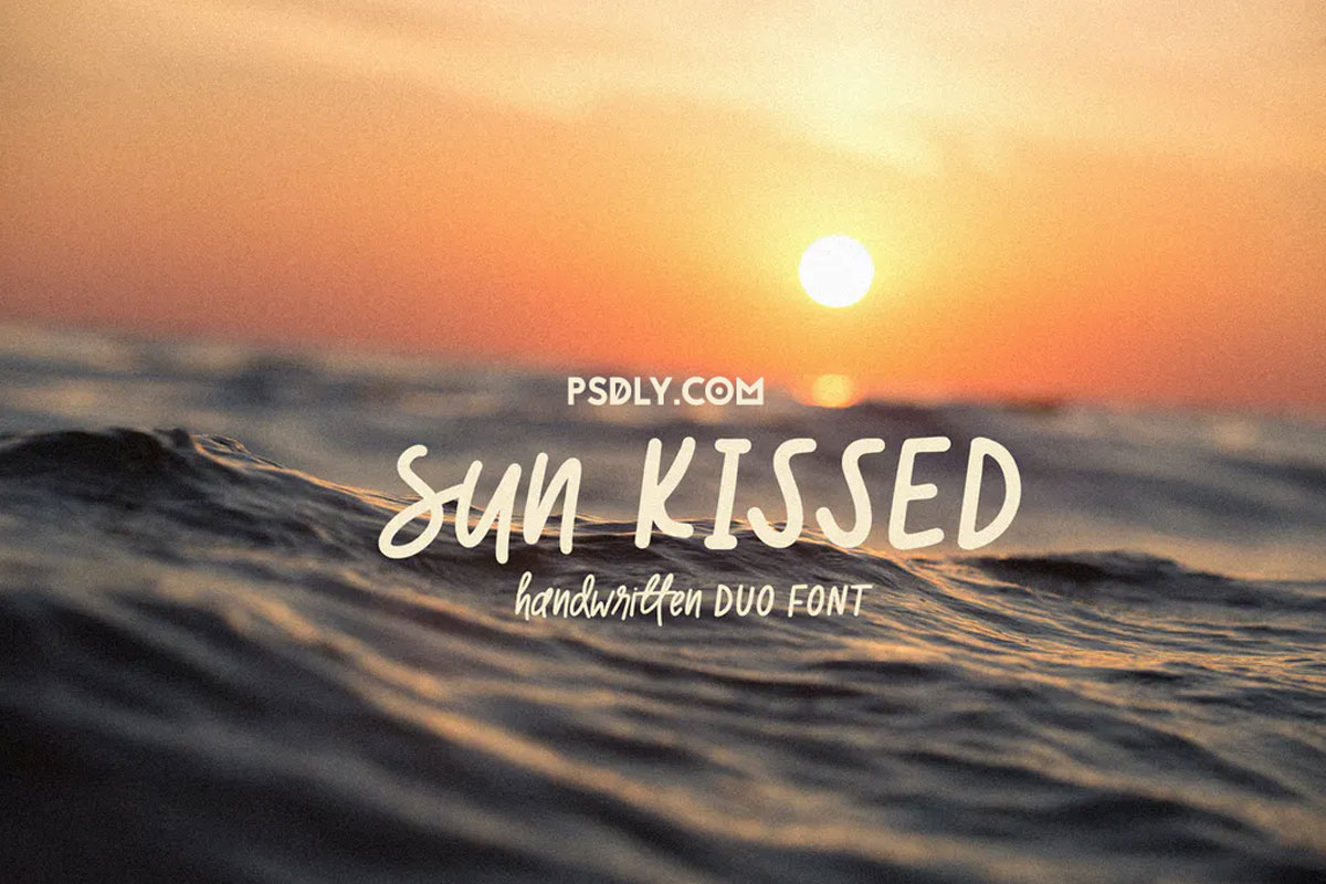 Sun Kissed - Handwritten Duo Font