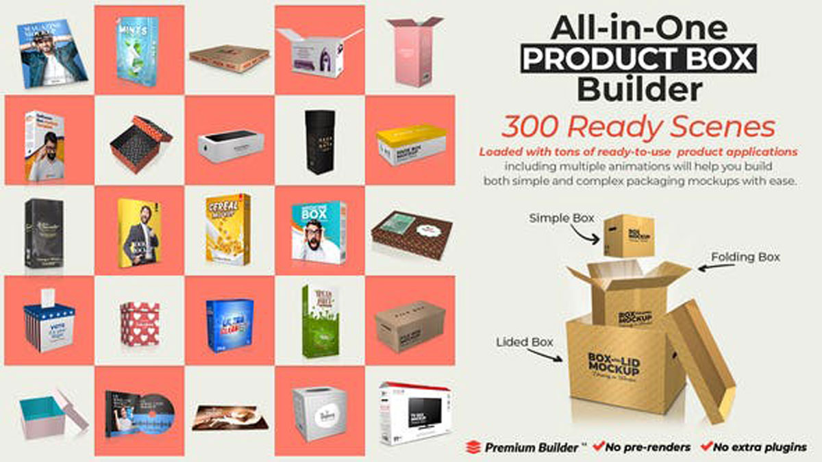 Videohive All-in-One Product Box Builder 25901445