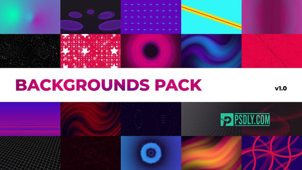 Videohive Ambient Backgrounds Pack 28321099