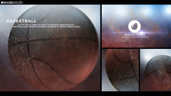 Videohive Basket Ball Logo 24589855