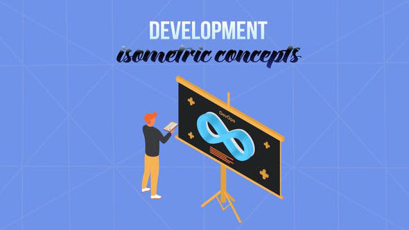 Videohive Development Isometric Concept 28231974