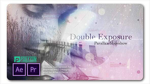 Videohive Double Exposure Parallax Slideshow 28253233