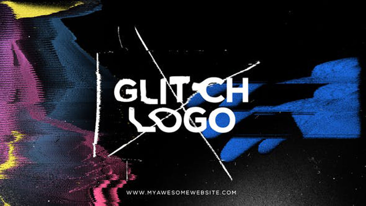Videohive Glitch Distortion Logo Intro 28030565