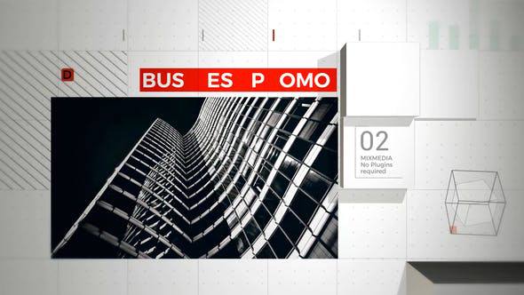 Videohive Grid Stock Slideshow 25405706
