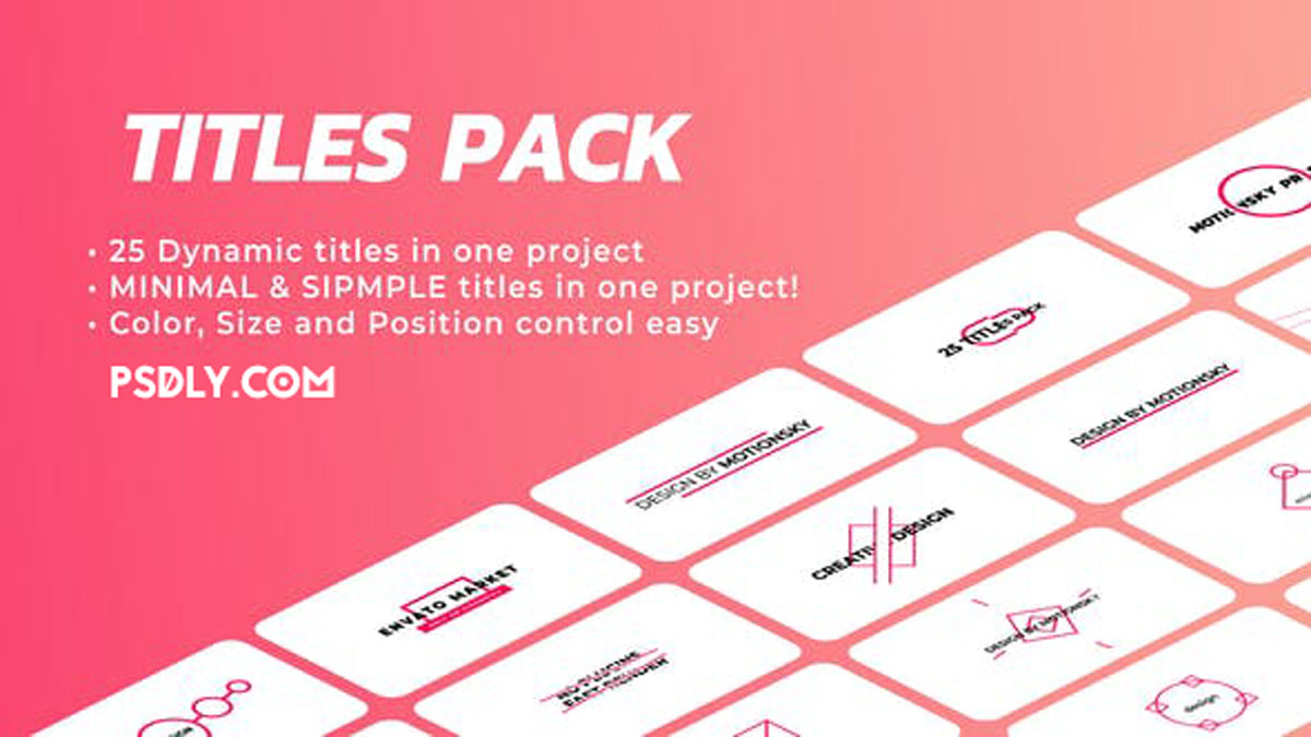 Videohive Ingenious Titles Pack Premiere Pro 27880641