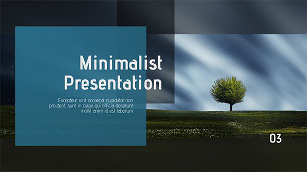Videohive Minimalist & Clean Presentation 21477462