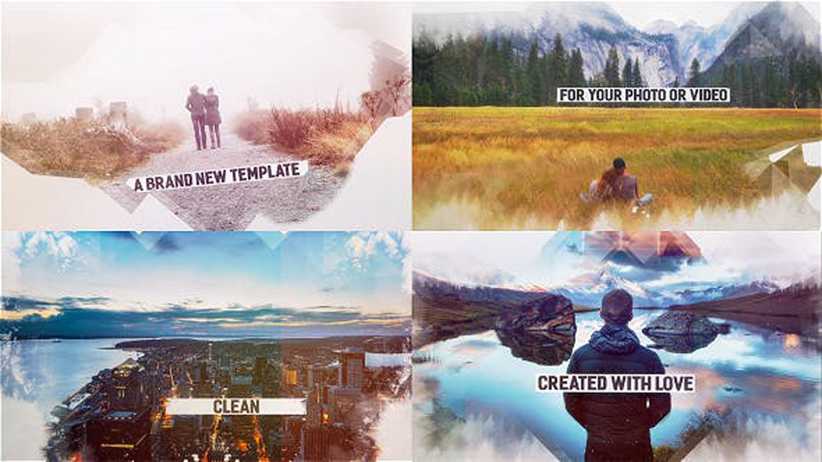 Videohive Origami Lovely Slideshow 16146272