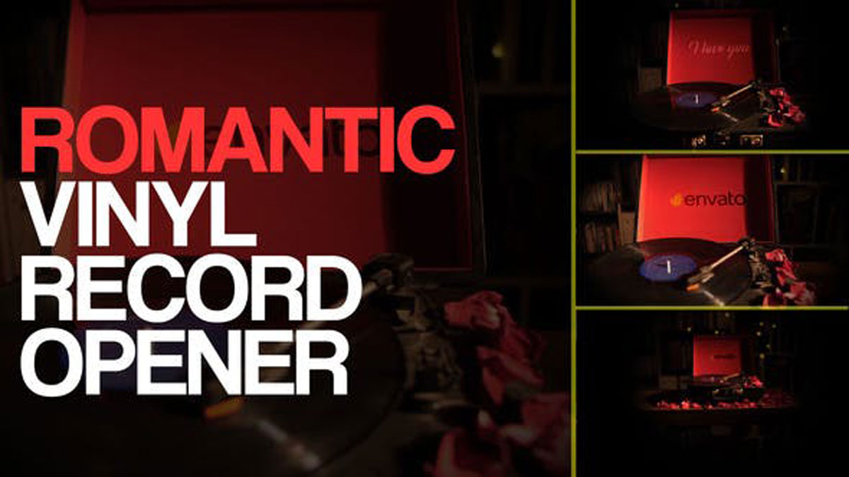 Videohive Romantic Vinyl Record Openers 23266798