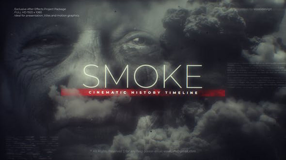 Videohive Smoke History Timeline 27917347